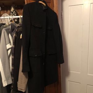 Mens wool overcoat